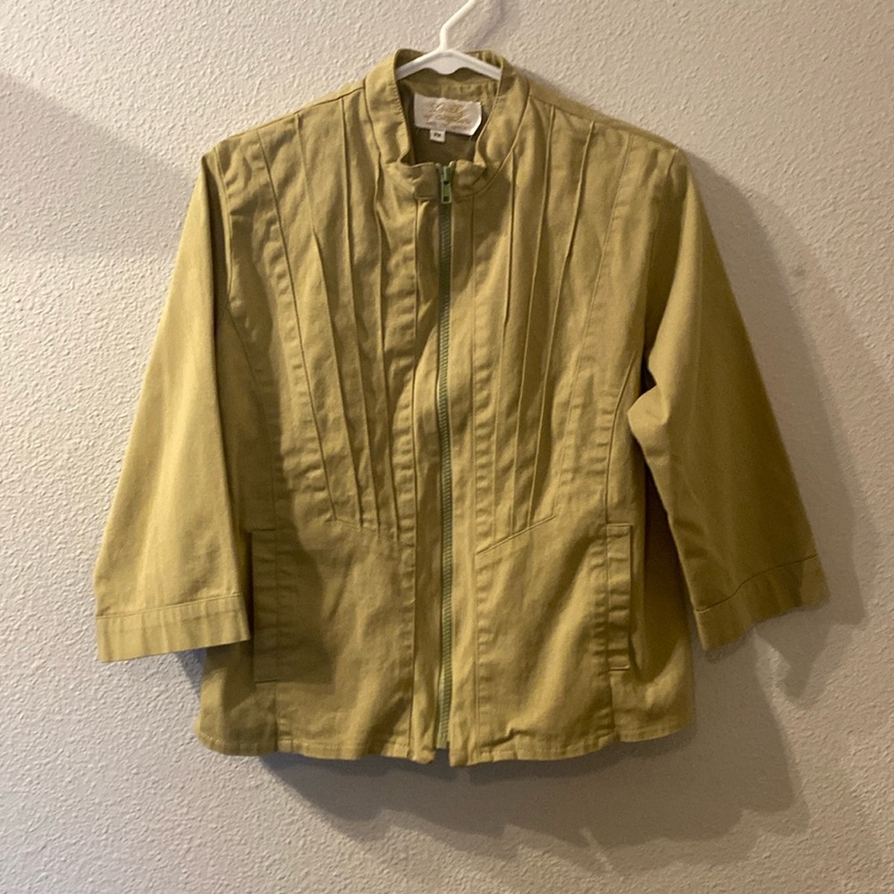 Vintage Lilly of California zip up blazer jacket size PM